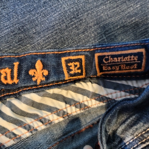 Rock Revival size 32 jeans Like new Flare - Picture 6 of 6